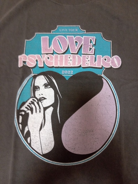 ”LOVE PSYCHEDELICO Live Tour 2022 「革命」”のライブTシャツの画像